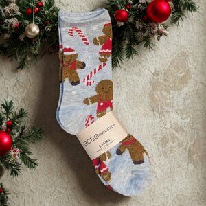 BCBGeneration Christmas Socks – 5 Pair Pack (Size 4–10) – NEW